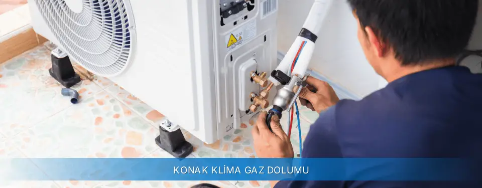 Konak İlçemi Alarko Carrier Klima Gaz Dolumu