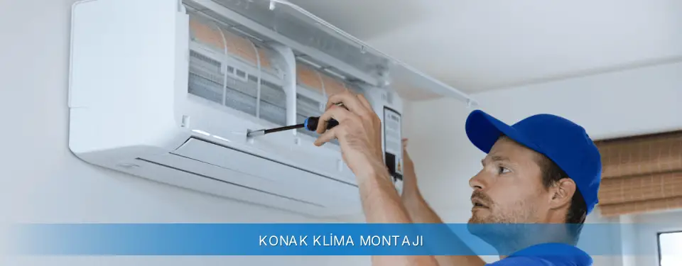 Konak İlçemi Alarko Carrier Klima Montajı