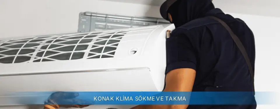 Konak İlçemi Alarko Carrier Klima Sökme ve Takma